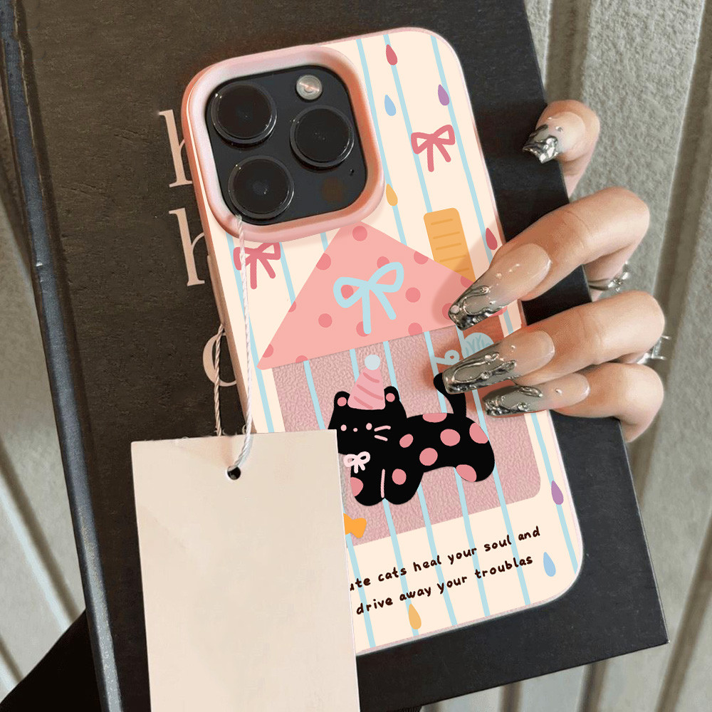 เคสโทรศัพท์มือถือ for iPhone 13 11 17 pro max Case iPhone 11 15 16 pro max 14 12 pro max XR XS Max หนังการ์ตูน