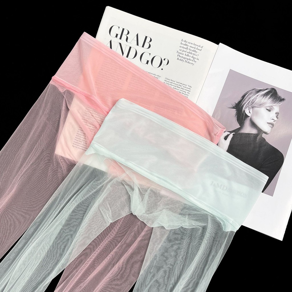 ❣️Yxx หรูหรา High-End ถุงน่องไม่มีรอยต่อ 360 ผ้ากอซ 0.1 Ultra-เอวบางผ้าไหมโปร่งใส Matte สีไม่มีรอยต่อซ่อมเซ็กซี่ Shaping