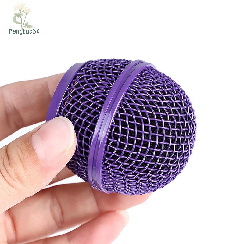 [Eao] 1 PC สําหรับ Shure SM58 ไมโครโฟนไร้สายเปลี่ยนตะแกรงไมโครโฟนโลหะ Replacing Professional Party Mic Head Part [TH]