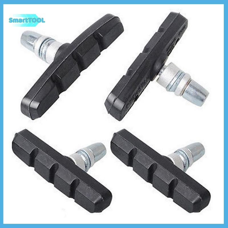 UTZN> ผ้าเบรค Cycling Bike V Brake Holder Pads Shoes Rim Brake ใหม่