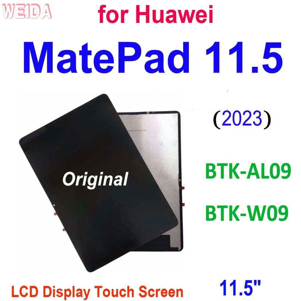 11.5" LCD ต้นฉบับสําหรับ Huawei MatePad 11.5 2023 LCD BTK-AL09 BTK-W09 จอแสดงผล LCD Touch Screen Dig