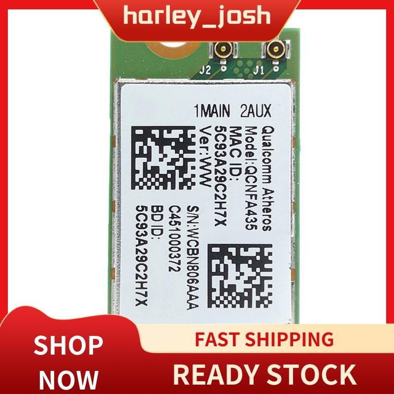 harley_josh การ์ดอะแดปเตอร์ไร้สายสําหรับ Qualcomm Atheros QCA9377 QCNFA435 802.11AC 2.4G/5G NGFF WIF