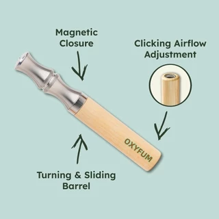 OXYFUM พร้อมแกนน้ํามันหอมระเหยแบบผสมที่ต้องการ Wicks Flavour น้ํามันหอมระเหย Aromaterapi อุปกรณ์สิ่งประดิษฐ์ Inhaler Prominent รส Air อุปกรณ์