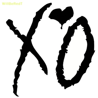 [WillBeRedT] สติกเกอร์ XO PET กันน้ํา สีดํา สีเงิน และสีขาว สําหรับติดตกแต่งรถยนต์ รถบรรทุก หน้าต่าง แล็ปท็อป