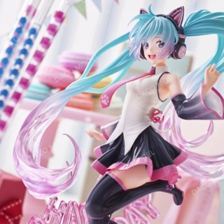 พร้อมส่ง ฟิกเกอร์ VOCALOID Hatsune Miku Cat Ear Birthday สไตล์ศิลปิน 2021