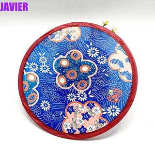 Javier พัดไนล่อน ทรงกลม สไตล์ญี่ปุ่น สําหรับตกแต่ง