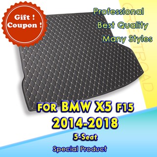 พรมปูพื้นรถยนต์ สําหรับ BMW X5 F15 Five Seats 2014 2015 2016 2017 2018