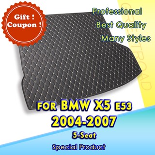 พรมปูพื้นรถยนต์ สําหรับ BMW X5 E53(ห้าที่นั่ง)2004 2005 2006 2007