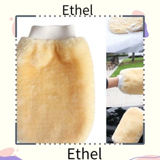 Ethel1 ถุงมือล้างรถ, ถุงมือทําความสะอาด ผ้าขนสัตว์สังเคราะห์ อเนกประสงค์, ผ้าขนหนูแห้งนุ่มพิเศษ ทําความสะอาดรถ เครื่องมือทําความสะอาดรถ