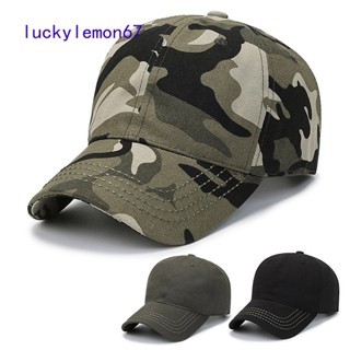 หมวกเบสบอล ลายพราง หมวกกีฬากลางแจ้ง หมวกกันแดด หมวกลิ้นเป็ด หมวก Snapback