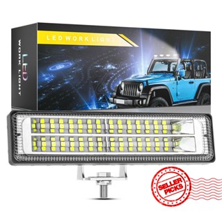 ไฟตัดหมอก สปอตไลท์ LED 28 ดวง 84W DRL 12V อะลูมิเนียม H4M2 สําหรับรถยนต์ รถบรรทุก