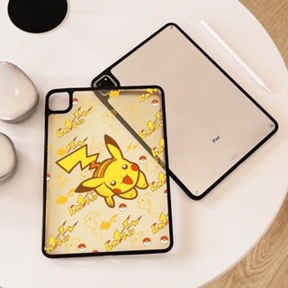 เคสอะคริลิคแข็ง ลายปิกาจู สําหรับ IPad 7 8 9 10 Air3 Air4 Air5 10.9 นิ้ว Pro10.5 10.2 นิ้ว Pro11 2018 2020 2021 2022