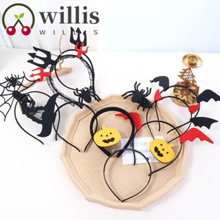 Willis ที่คาดผมฮาโลวีน ที่คาดผมน่ารัก อินเทรนด์ ค้างคาว กันลื่น ผ้า ปาร์ตี้ฮาโลวีน งานรื่นเริง อีสเตอร์ ตกแต่ง ฮาโลวีน ที่คาดผม