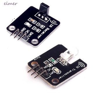 Elmer โมดูลเซนเซอร์ส่งสัญญาณอินฟราเรด สําหรับ Arduino DIY