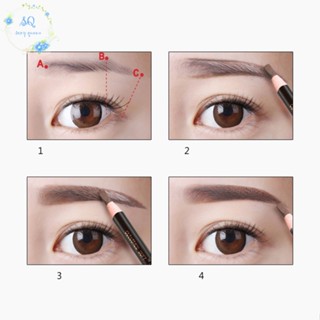 ดินสอเขียนคิ้ว เครื่องสําอาง แบบลอกออก กันน้ํา 5 ชิ้น