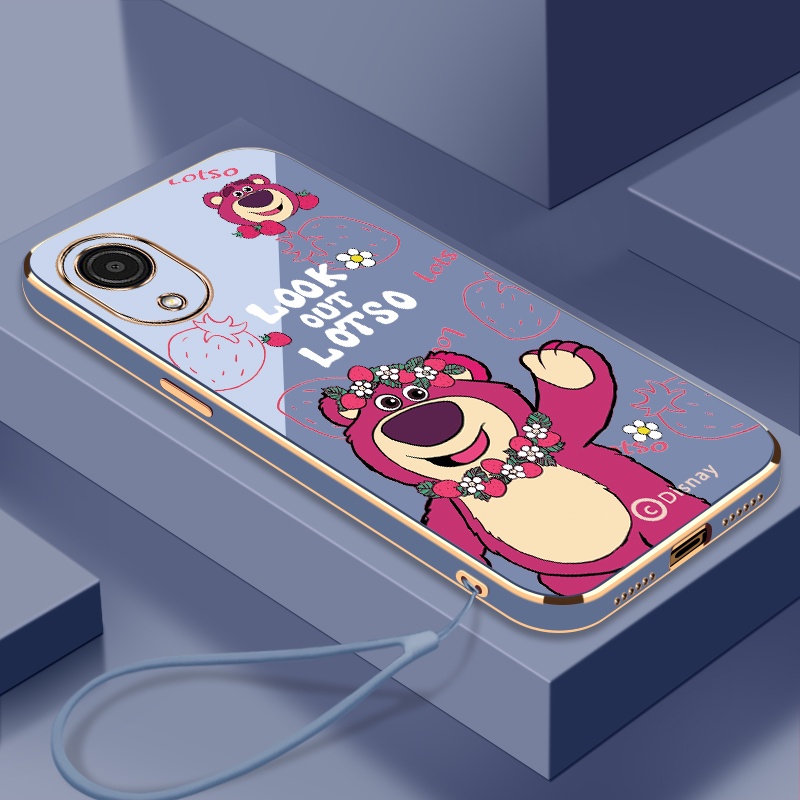 เคส OPPO A17 OPPO A17K เคสโทรศัพท์ ล็อตโซ ซิลิโคน สวย เคสโทรศัพท์ ส่งเชือกเส้นเล็ก - รูปที่ 2