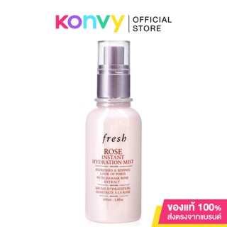 Fresh Rose Instant Hydration Mist 100ml เฟรช โรส อินสแตนท์ ไฮเดรชั่น มิสต์ บำรุงผิวหน้า.