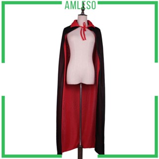 [Amleso] เสื้อคลุมแม่มดปีศาจ แม่มด สไตล์โกธิค ย้อนกลับได้ สําหรับผู้ใหญ่ วัยรุ่น เครื่องแต่งกายยุคกลาง เสื้อคลุมแต่งตัว