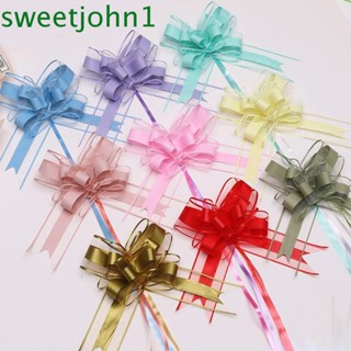 Sweetjohn ริบบิ้นผ้ากอซ ลายหิมะ ดอกไม้ สไตล์เกาหลี ของขวัญวันวาเลนไทน์