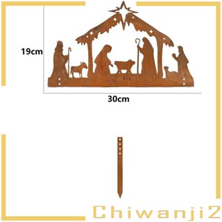 [Chiwanji2] ป้ายโลหะ รูปเงา พร้อมหมุด สําหรับตกแต่งบ้าน