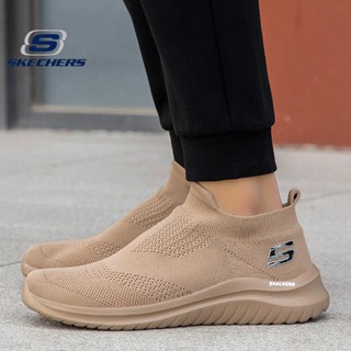 Skechers_ รองเท้าวิ่งจ๊อกกิ้งลําลอง ผ้าตาข่าย ข้อสูง ระบายอากาศ เหมาะกับฤดูร้อน สําหรับผู้ชาย