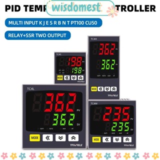 Wisdomest เทอร์โมสตัทดิจิทัล PID เอาท์พุท ความแม่นยําสูง TC4S TC4H TC4L TC4M