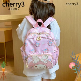 Cherry3 กระเป๋าเป้สะพายหลัง กระเป๋าสะพายไหล่ กระเป๋าถือ ลายการ์ตูนอนิเมะ Dacron Kawaii น่ารัก อเนกประสงค์ สําหรับเด็ก