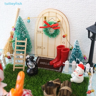 【tuilieyfish】โมเดลตุ๊กตาหิมะเอลฟ์ สโนว์แมน ขนาดเล็ก สําหรับตกแต่งบ้าน เทศกาลคริสต์มาส【IH】