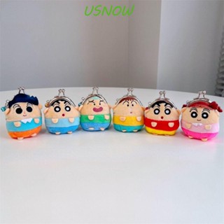 Usnow กระเป๋าใส่เหรียญ ลายการ์ตูนชินจังญี่ปุ่น Kawaii สําหรับเด็กนักเรียน