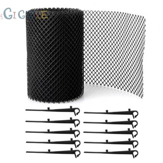 ⭐NEW ⭐Eaves Net Anti-clogging Black Buffer Floor Net Cover Ground Spikes Mesh 6mm