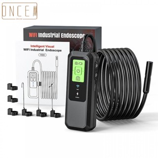 【ONCEMOREAGAIN】5Million HD Industrial Pipe Endoscope 8mm single Lens WIFI Handle Endoscope IP67