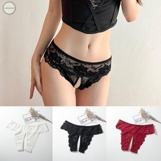 GORGEOUS~Enchanting Sheer Lace G String Panties with Embroidery for Women T Pants