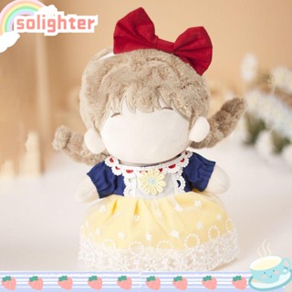 SOLIGHTER เสื้อผ้าตุ๊กตา ไม่มีตุ๊กตาไอดอล ขนาด 20 ซม. DIY