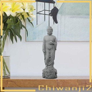 [Chiwanji2] รูปปั้นพระพุทธรูปสมาธิ ขนาดเล็ก สําหรับตกแต่งโต๊ะ โยคะ ของขวัญ