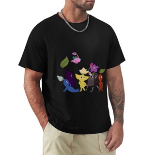 เสื้อยืดแขนสั้น คอกลม พิมพ์ลาย Nintendo PIKMIN PIKMIN สําหรับผู้ใหญ่ และเด็กผู้ชาย และผู้หญิง ไซซ์ XS - 3XL