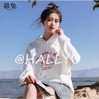 HALLYU เสื้อกันหนาว เสื้อแขนยาว เสื้อฮู้ด ทันสมัย INS Popular casual WWY23909QD36Z230909