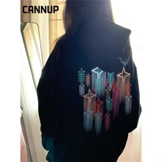 Cannup เสื้อกันหนาว เสื้อแขนยาว เสื้อฮู้ด unique chic New Style trendy WWY23909PS36Z230909