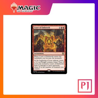 [MTG] Court of Embereth [WOC] [RED] [RARE] [NORMAL] [ENG] (การ์ดเมจิค / Magic the Gathering)