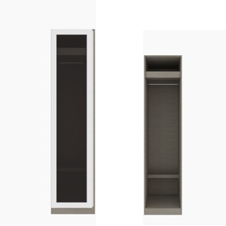 SB Design Square ตู้เสื้อผ้าบานเปิด รุ่น Fit In สีหลาก (50x59x210 ซม.) แบรนด์ KONCEPT FURNITURE