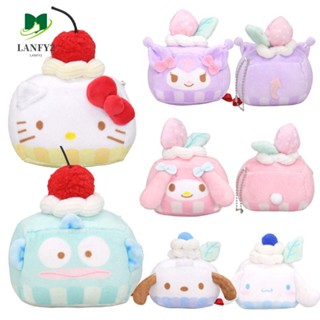 Alanfy พวงกุญแจ จี้ตุ๊กตาการ์ตูนอนิเมะ My Melody Pochacco Pochacco Cinnamoroll Charms Cinnamoroll เหมาะกับของขวัญคริสต์มาส สําหรับห้อยกระเป๋าเป้สะพายหลัง