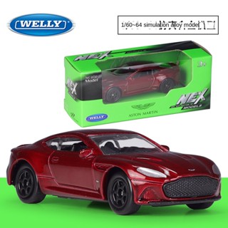 Welly1: 60~64 Aston Martin DBS โมเดลรถยนต์จําลอง ของเล่นสําหรับเด็ก