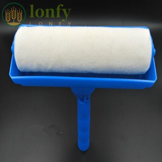Lonfy ลูกกลิ้งทาสี พลาสติก 9 นิ้ว น้ําหนักเบา สีฟ้า พร้อมหัวปรับได้