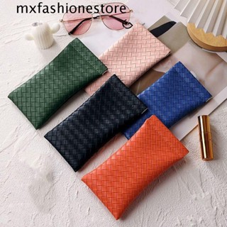 Mxfashione กระเป๋าหนัง PU ปิดอัตโนมัติ สําหรับใส่แว่นตา และเหรียญ