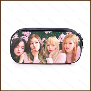 Ns2 BLACKPINK JISOO LISA ROSE JENNIE กล่องดินสอ ชั้นเดียว น่ารัก นักเรียน ที่เก็บเครื่องเขียน กล่องบุคลิกภาพ SN2