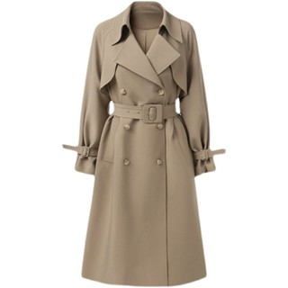 Origi Trench Coat (SIZE: S-L พร้อมส่ง) เสื้อโค้ท เทรนช์โค้ท รุ่น โค้ทยาว พร้อมเข็มขัด Coat