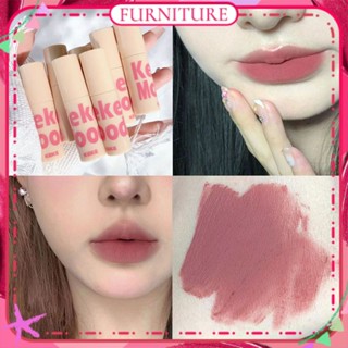 ♕ Keke Mood Mousse Lip Glaze Matte Velvet Soft Fog Smooth Moisturizing Lipstick Non Stick Cup Easy To Color Long Lasting นักเรียนหญิงลิปสติกแต่งหน้าเฟอร์นิเจอร์