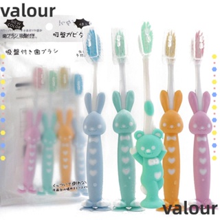 Valour แปรงสีฟัน ดูแลช่องปาก สําหรับเด็กทารก 4 ชิ้น/ชุด