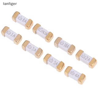 Lanf ฟิวส์เป่าเร็ว SMD 1808 125v 0451 1a เป็น 10A EN สีทอง 10 ชิ้น