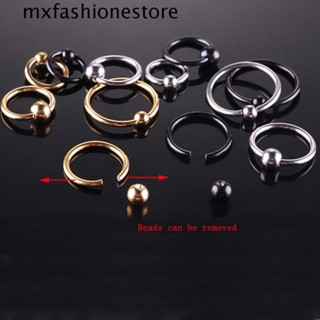 Mxfashione ต่างหูห่วง กระดูกอ่อน มินิมอล Tragus Helix Huggie เครื่องประดับเจาะหู