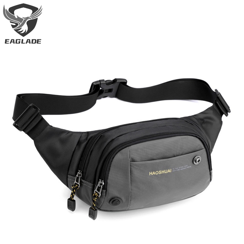 Eaglade กระเป๋าคาดเอวยุทธวิธี สะพายไหล่ สีเทา
